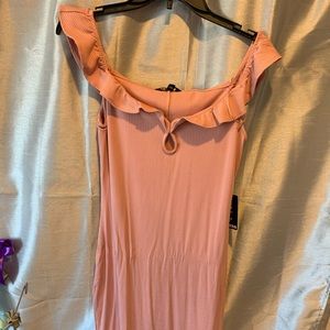 Express pink dress